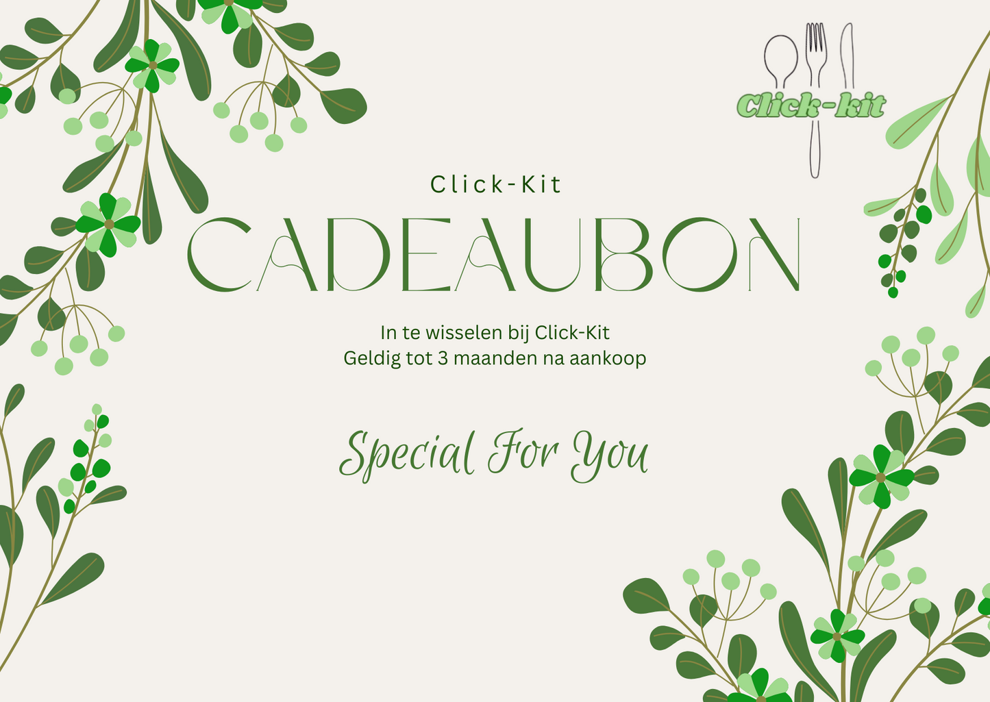 Click-Kit cadeaubon